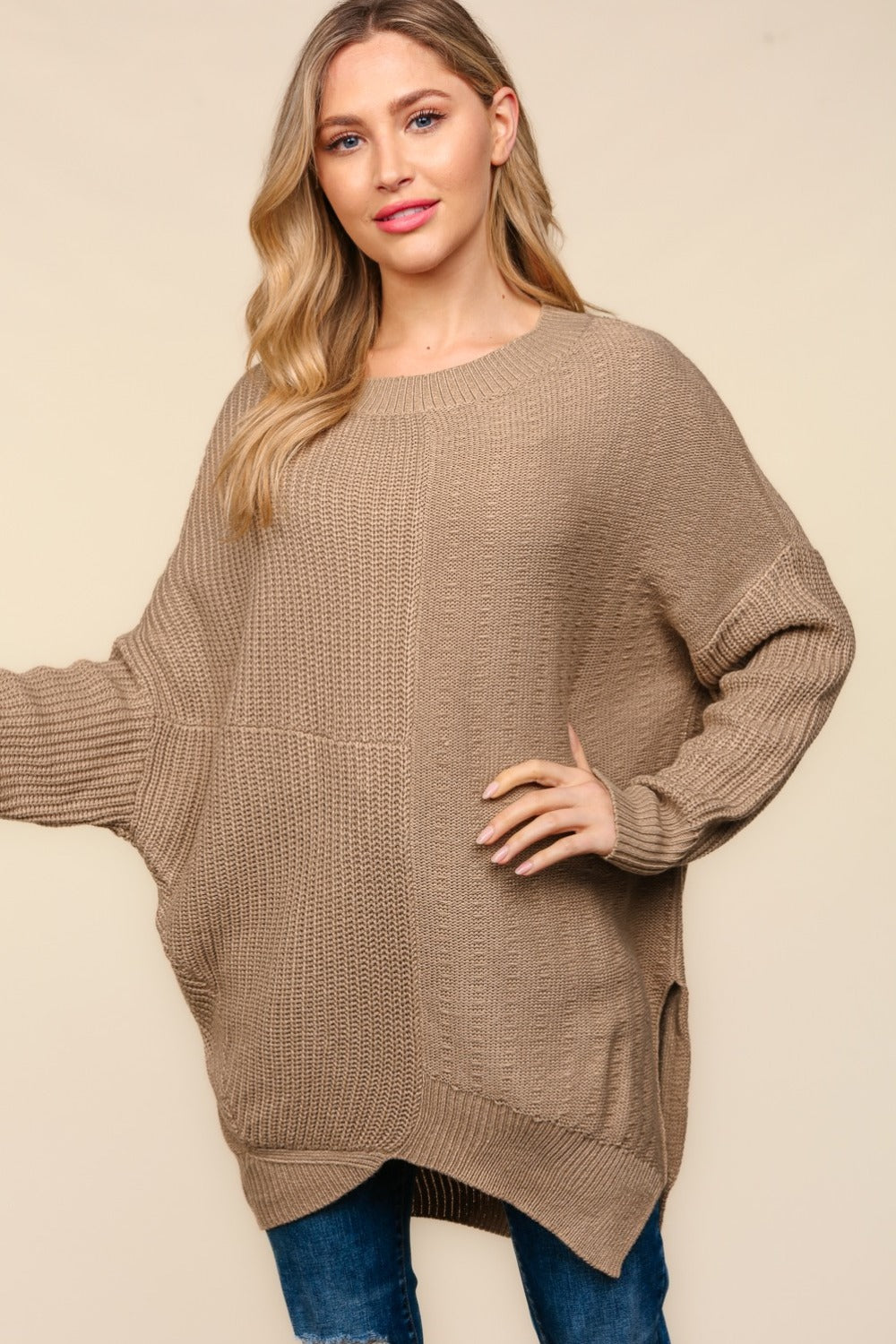 Anna Asymmetric Sweater