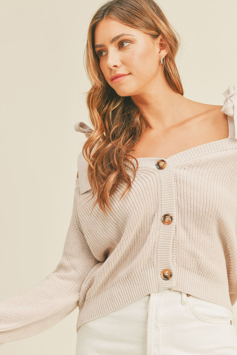 Oaklyn Off Shoulder Sweater