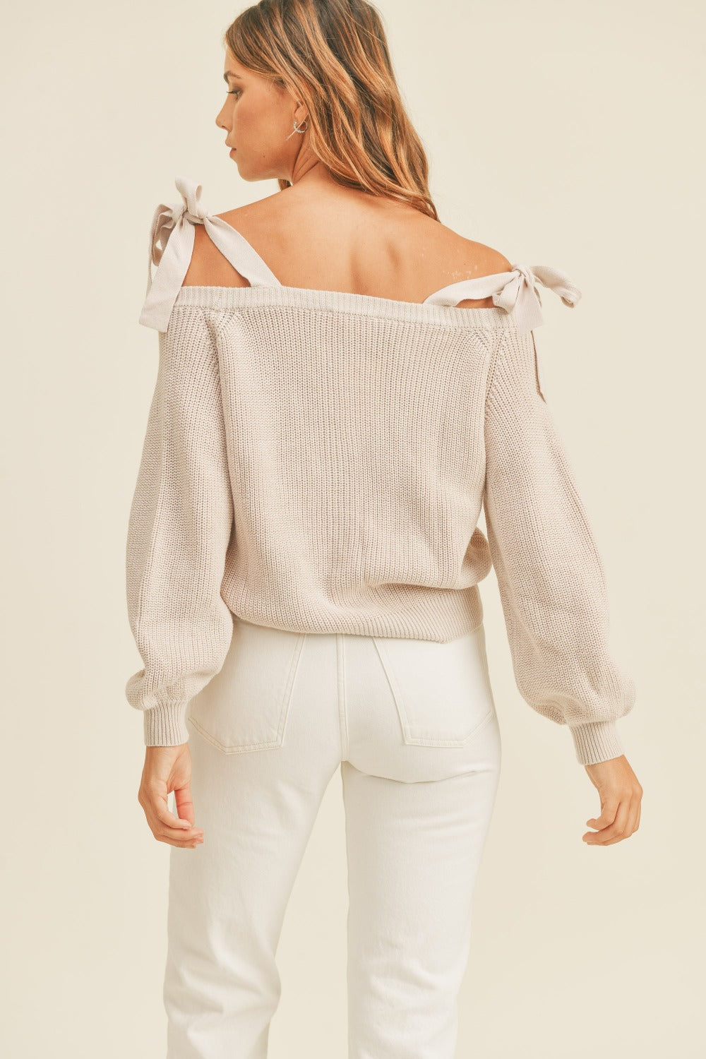 Oaklyn Off Shoulder Sweater